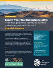 energy transition discussion meeting poster